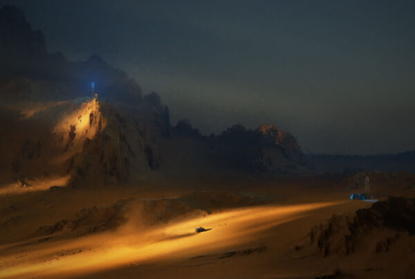 Back From Work Concept Art